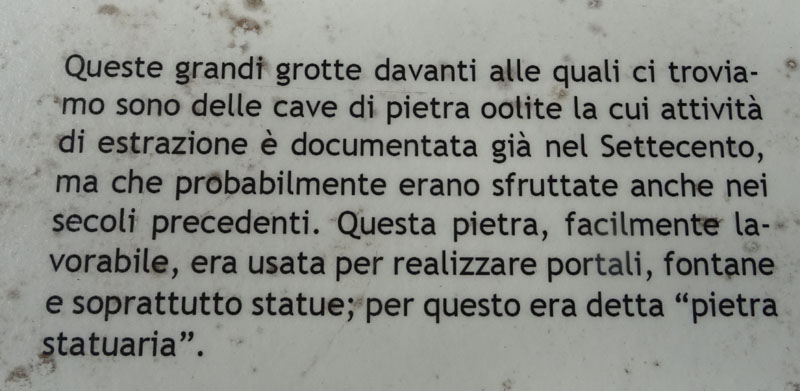 Percorso storico-naturalistico......Bosco Caproni